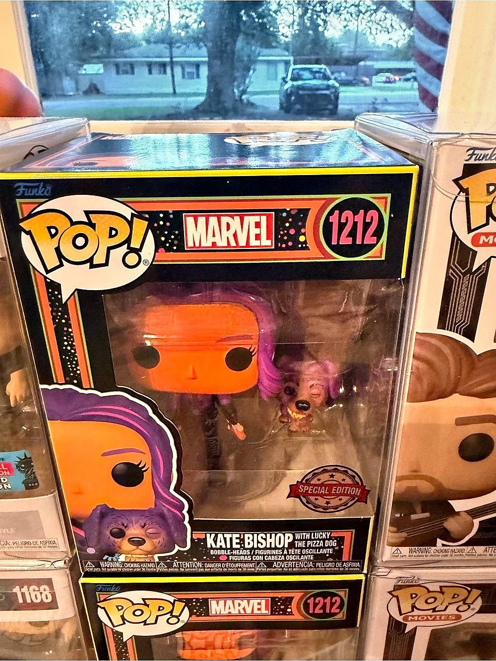 Funko Kate Bishop with Lucky the Pizza Dog #1212